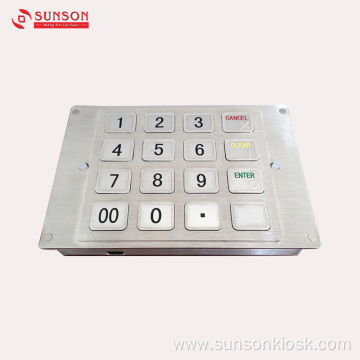 Mini-size Encrypted pinpad for Unmanned Payment Kiosk